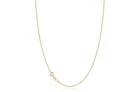 925 Sterling Silver 1MM Gold Thin & Sturdy Cable Chain Necklace 16"-24"