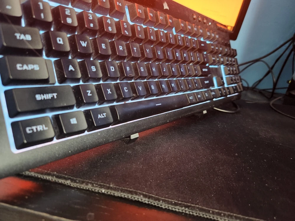 Mechanical Keyboard Stand Dock For Desk/Shelf Display 3D Printed Display Standx2