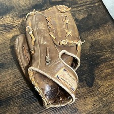 VINTAGE STALL DEAN LEATHER BASEBALL GLOVE PROFFESIONAL MODEL 8063 LEFT HAND