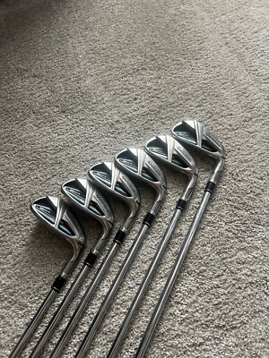Taylormade Sim Max Iron Set 5-6,8-PW,AW KBS Max Regular Steel Shafts