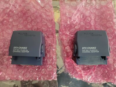 Fluke Networks DTX-CHA002 Cat 6a/Klasse EA CHANNEL LINK ADAPTER  - Set of 2 -