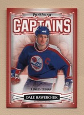 2006-07 Parkhurst Hockey Captains insert Dale Hawerchuk #ed (Jets)