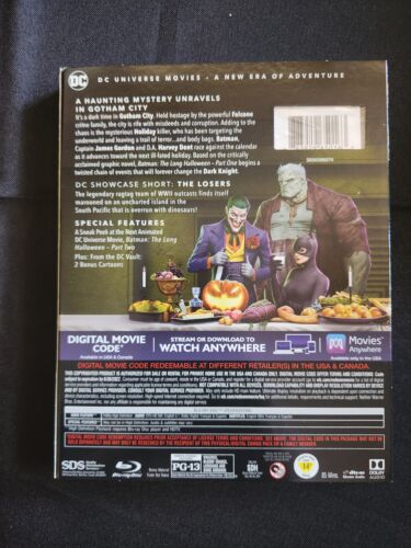 Batman The Long Halloween Part One 1 Blu-ray Disc Dvd 2021 - Imagen 2 de 2