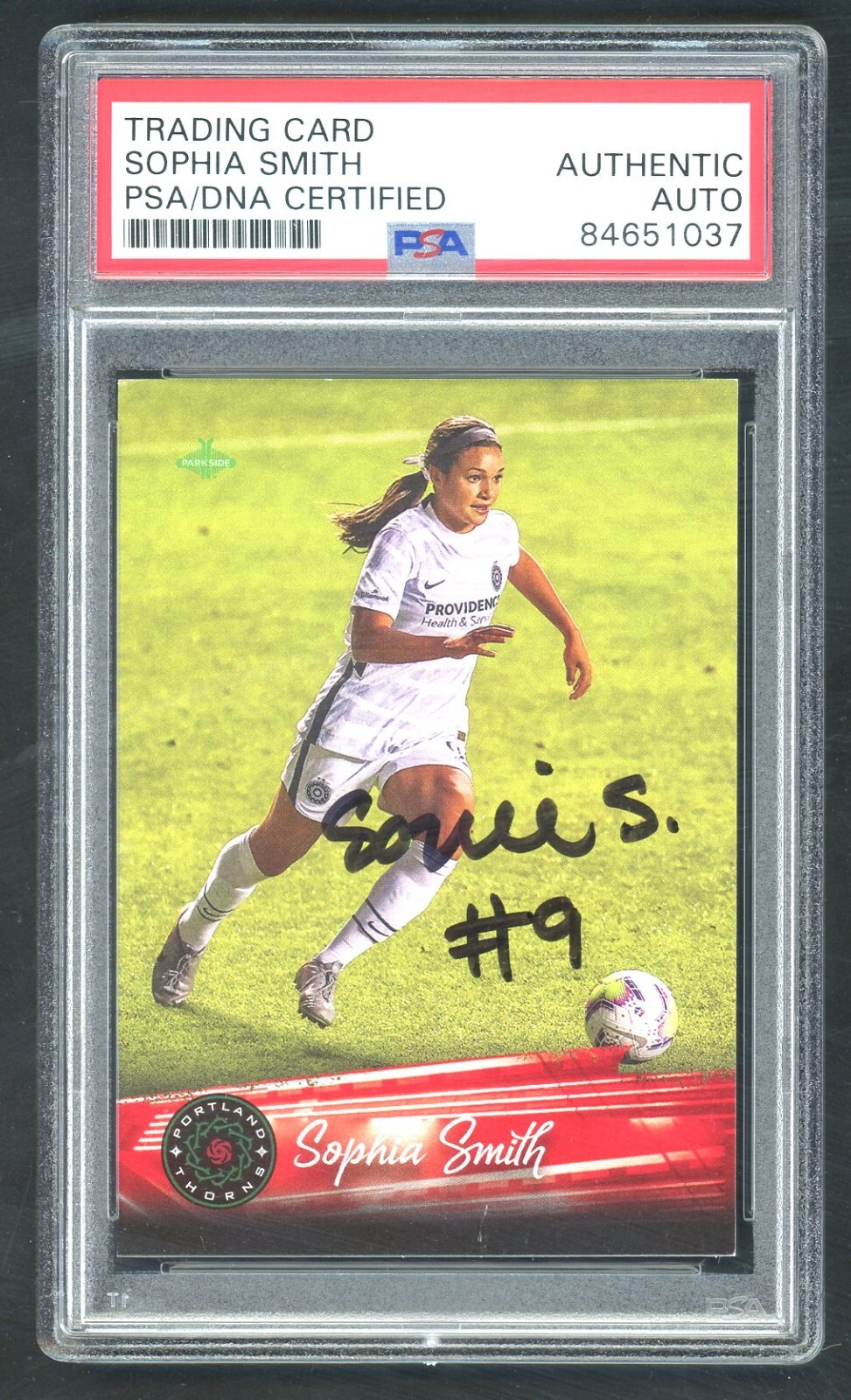 Sophia Smith Trading Card PSA/DNA Certified Auto