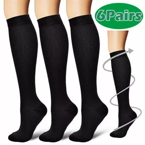 10-15 mmHg Compression Stockings Men Women Relief Varicose Veins Support Hose - Picture 17 of 26