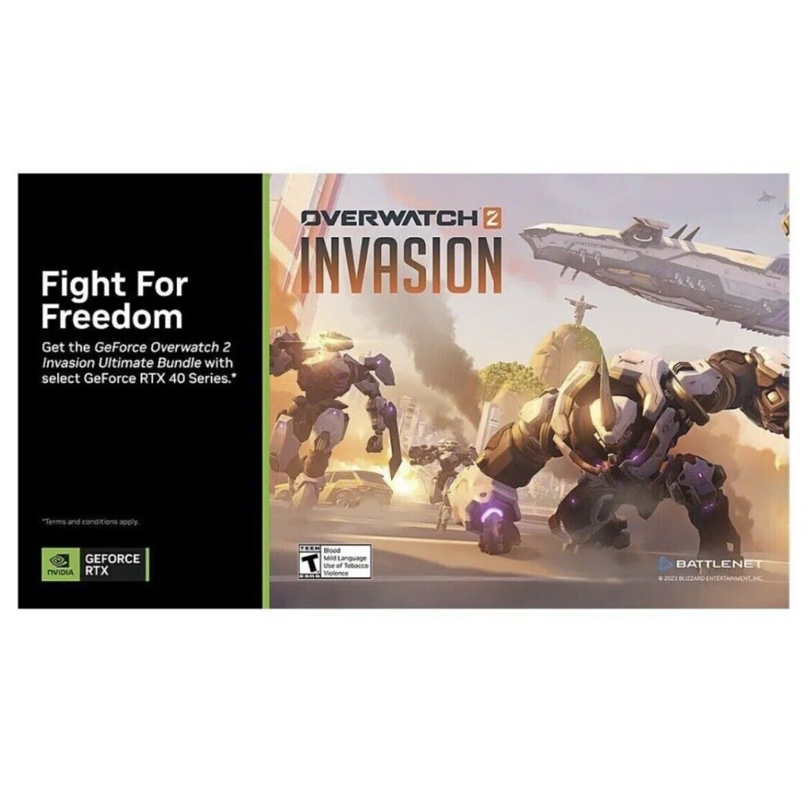 NVIDIA is giving away Overwatch 2 Invasion Ultimate Bundle with GeForce RTX  40 series 