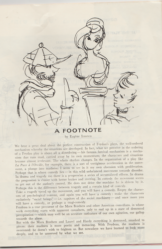 BOAC & SABENA ADS, IN FEYDEAU, A FLEA IN HER EAR, A PROGRAM, HABIMAH,ISRAEL,1967 - Picture 7 of 10