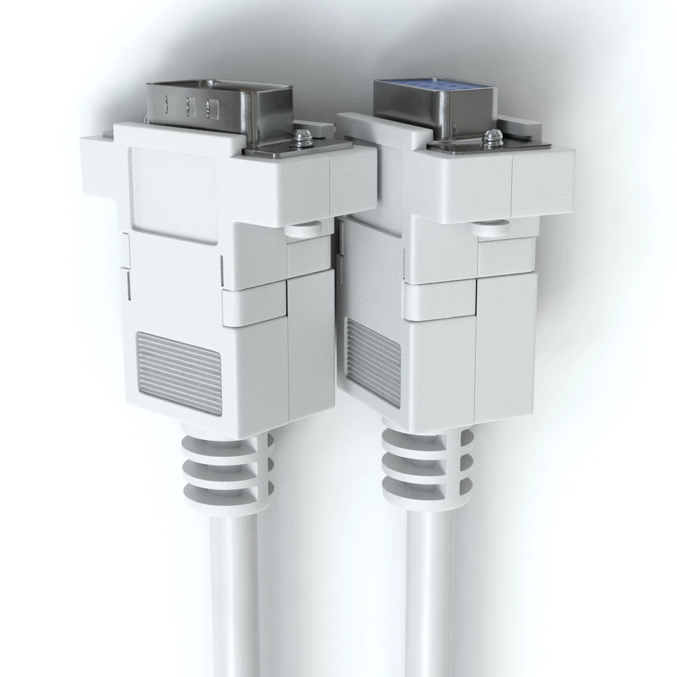 1,8m VGA Verlängerung Monitorkabel Verlängerungskabel SUB-D VGA Kabel PC 9 Polig - Bild 3 von 4