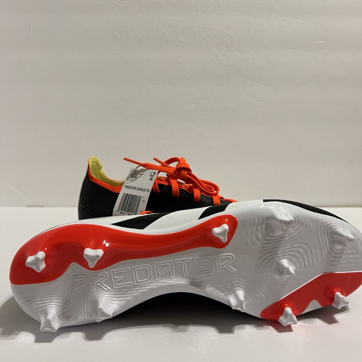 Adidas Predator League FG Black Orange Men's Multi Sizes Adidas Predator League FG Black Orange Men's Multi Sizes