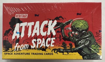 2012 Topps Heritage Mars Attacks Attack From Space Factory Sealed Unopened Box