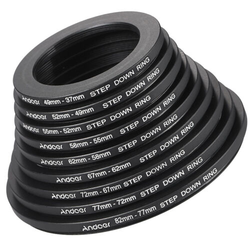 18pcs 37- 82mm Step Up & Step Down Filter Adapter Ring for DSLR Camera Lens Q8L8 - Picture 5 of 9