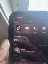 iPhone 15 pro With TIK TOK Installed