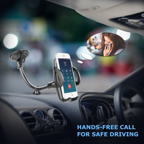 Universal Dashboard /Air vent Car Mount Mobile Phone Holder With Long Arm - Picture 7 of 10
