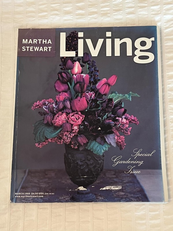 Vintage March 1999 Martha Stewart Living Magazine 