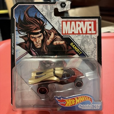Hot Wheels Gambit 1/64 Scale Character Car Marvel Comics X-Men First Appearance
