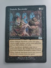MTG Diabolic Servitude Urza's Saga Regular Uncommon LP