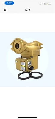 Bell & Gossett NBF-25 3 Speed Bronze Circulator Flanged, 103418LF, 115v