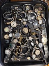 Lot Of Mixed Watches, Men's, Women's, Vintage, Sports, For Parts Or Repair