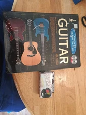 Snark X Clip-On Tuner for Guitar, Bass and Violin - Black with Guitar Manual