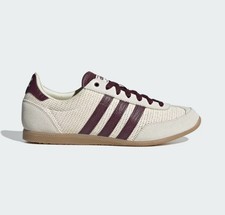 New Adidas Women's Japan Shoes - Cream White / Maroon JR7161 