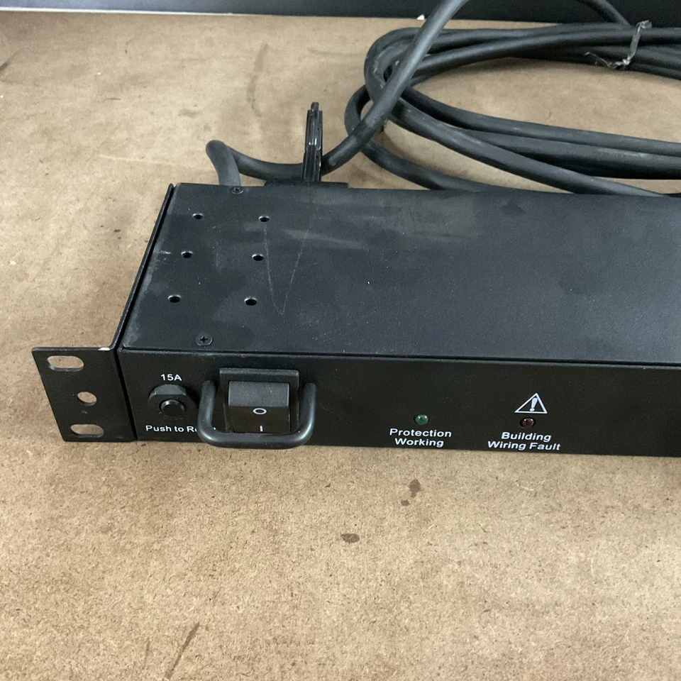 APC NET9RMBLK SurgeArrest Rackmount NOB - Image 4 of 4