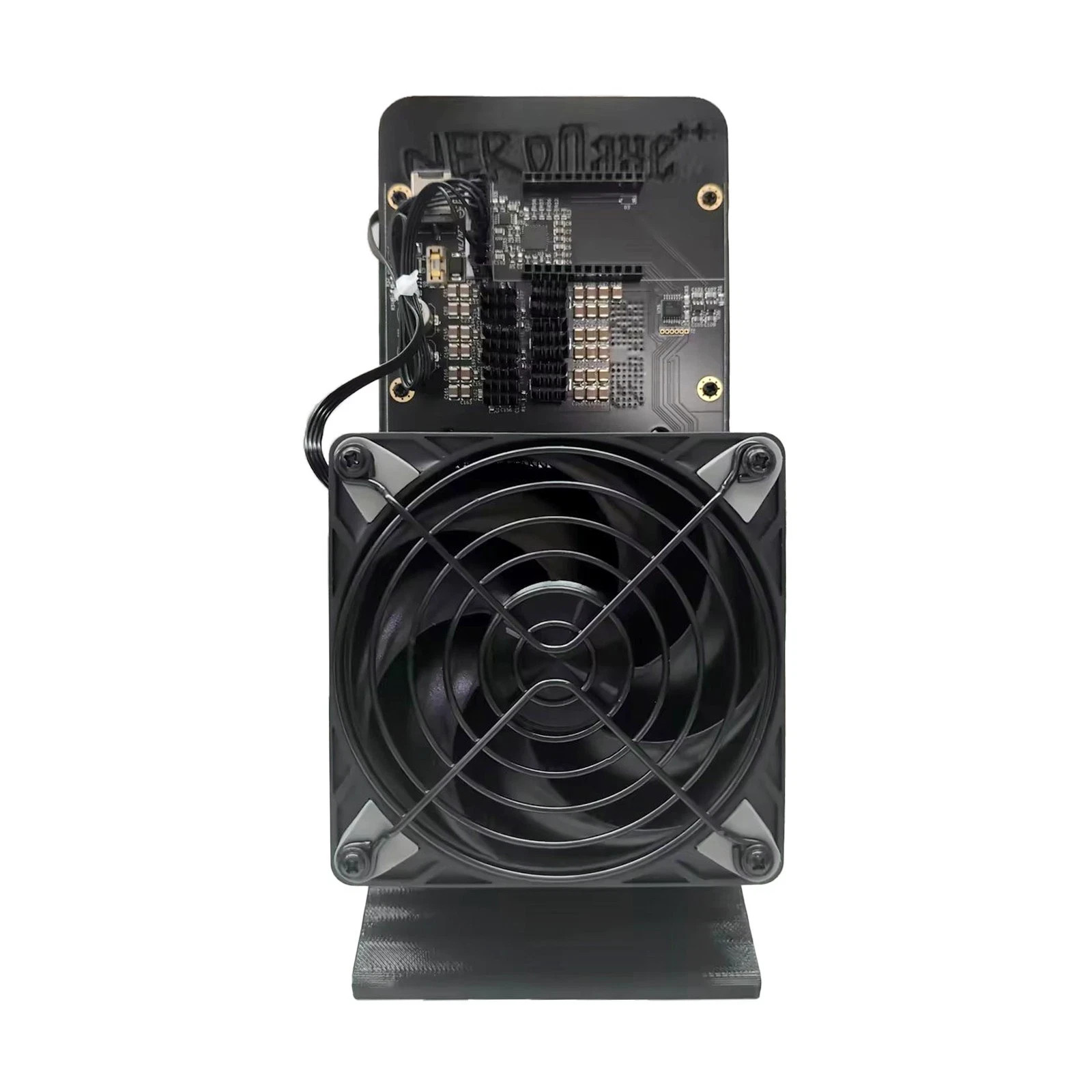New NerdQaxe++ Rev 6.1 6TH/s SHA-256 WIFI Bitcoin BTC BCH ETH Miner Solo Mining