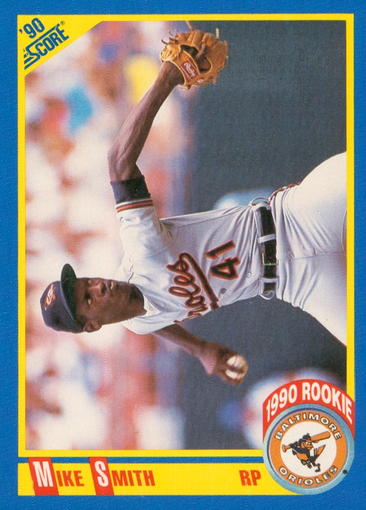 1990 Score #635 Mike Smith