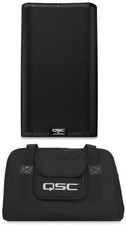 QSC K12.2 Powered Loudspeaker with K12 Tote Bag Bundle for DJs and Events