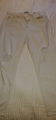 Old Navy Women's White Pixie Ankle Mid Rise Pants Women's Size 18 BNWT 