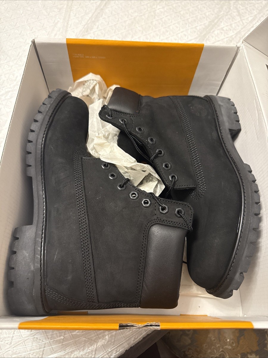 Timberland 10073.BLK Men's 6 inch Premium Waterproof Boots
