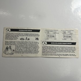 Who Framed Roger Rabbit (Nintendo, NES) Cart, Manual & Sleeve Only - Tested