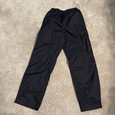 Columbia Youth Titanium Omni-Tech Rain Wind Pants Black, Polyester, Size L
