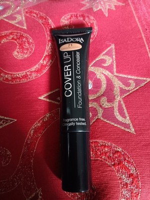 IsaDora cover up Foundation & Concealer 71 caramel cover