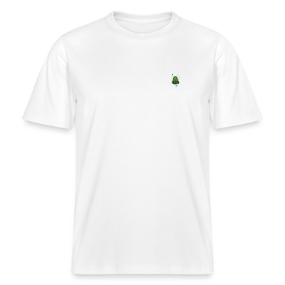 Grüner Krake Stickerei Stanley/Stella Unisex Bio T-Shirt