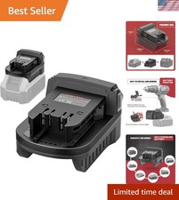 Lightweight 18V/20V Battery Adapter - Converts DeWalt to Milwaukee Power Tools