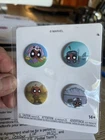 Funko Deadpool Seasons buttons small PINS SET B  Gamestop Exclusive