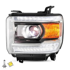Wled Drl For 2014-2018 Gmc Sierra 1500 Headlights Wled Drl For 2014-2018 Gmc Sierra 1500 Headlights