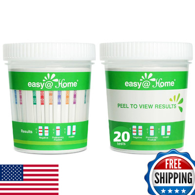 Easy@Home 14-Panel Drug Test Cup - AMP/BUP/BAR/BZO/COC/MDMA etc. (EXP 2026)