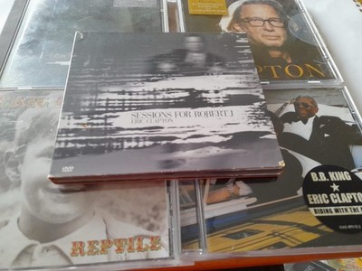 Eric Clapton CD BUNDLE X5 riding with the king reptile sessions for robert j etc