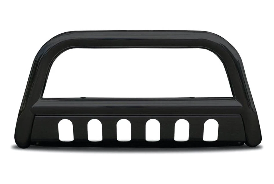For Nissan Frontier 2005-2021 SteelCraft 74020B 3" Black Bull Bar w Skid Plate - Изображение 2 из 4