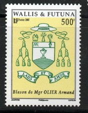 PHOTO CONTRACTUELLE TIMBRE WALLIS ET FUTUNA NEUF N° 688 ** BLASON ARMAND OLIER