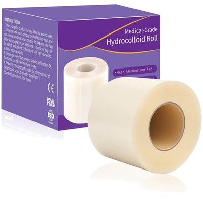 Hydrokolloid Pflaster 5cm x 5m, , Hypoallergen, Flexible wound dressing