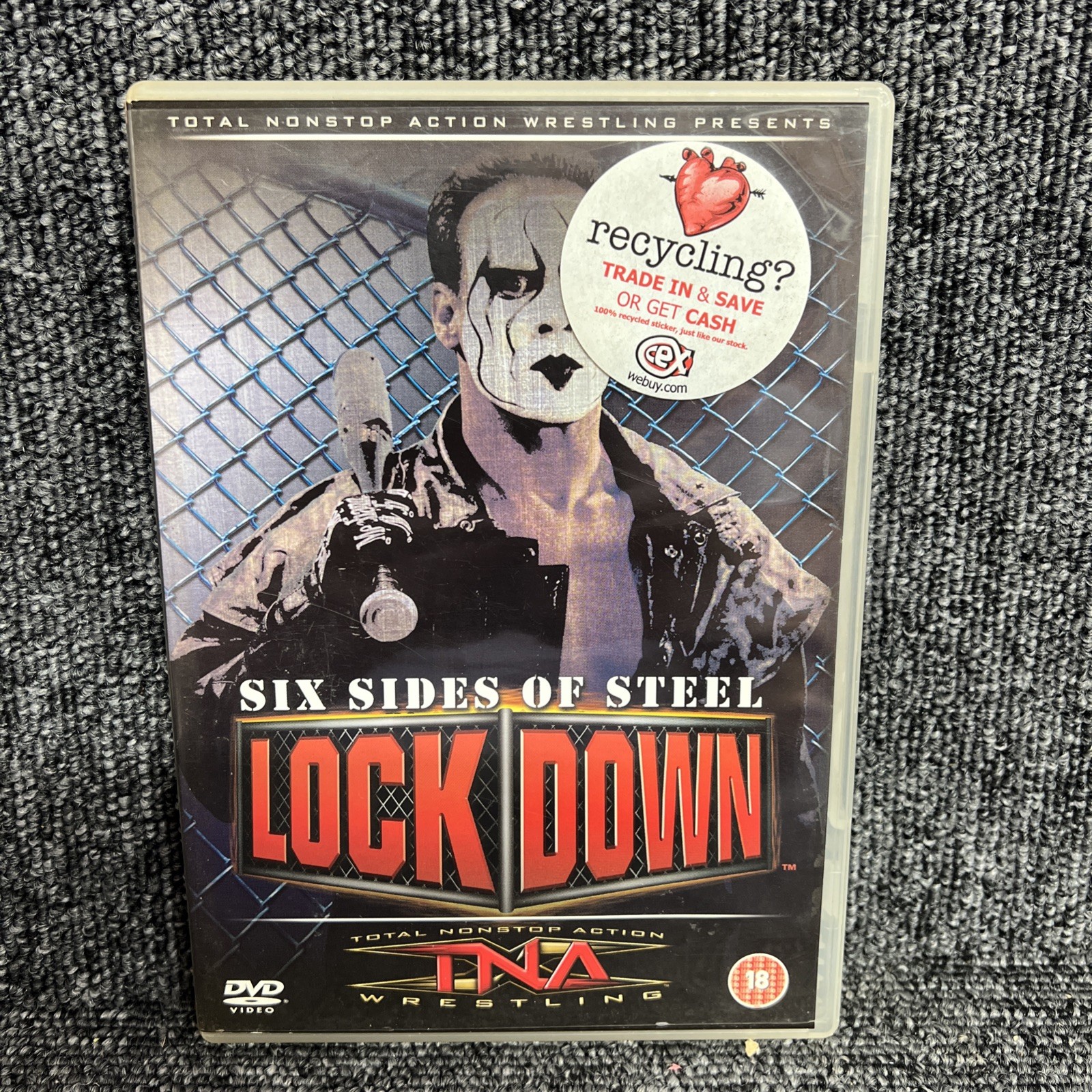 TNA Total Nonstop Action Lockdown 2006 Wrestling DVD US Good Condition Freepost