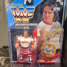 Hasbro WWF Rowdy Roddy Piper Action Figure Piper Punch! 1990