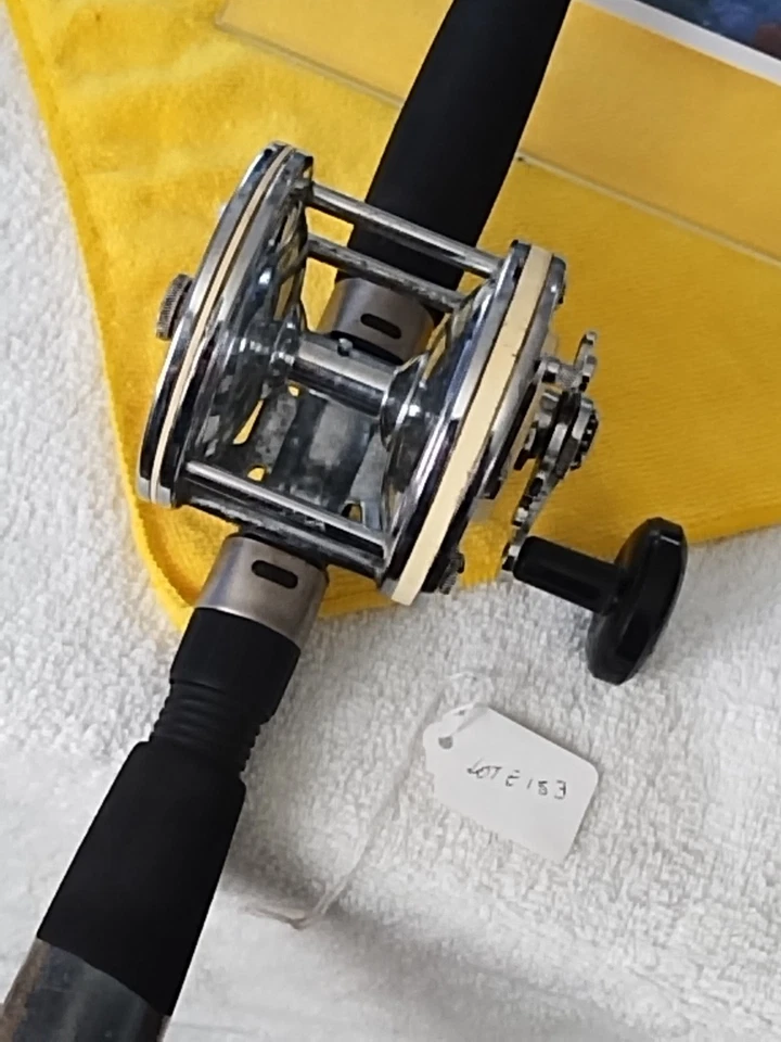 Caña de pescar de arrastre Abu García Bruiser 7'MH 10-25 lb y carrete Garcia Mitchell... Foto 2 de 4