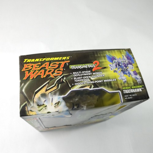 Transformers Beast Wars Transmetals 2 Heroic Maximal Tigerhawk 1999 Hasbro - Picture 5 of 7