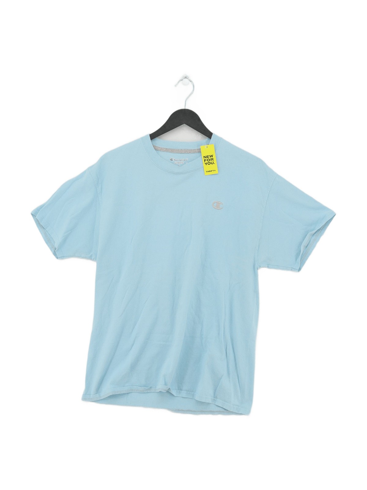 ALTRA T shirt uomo Champion L blu 100% altro basic