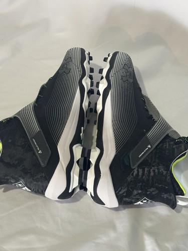 Scarpe da calcio Under Armour Highlight Hammer MC nere bianche uomo 11 nuove - Foto 5 di 6