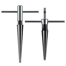 2pcs THandle Tapered Reamer Set for Precision For Wood and Metal Hole Expansion