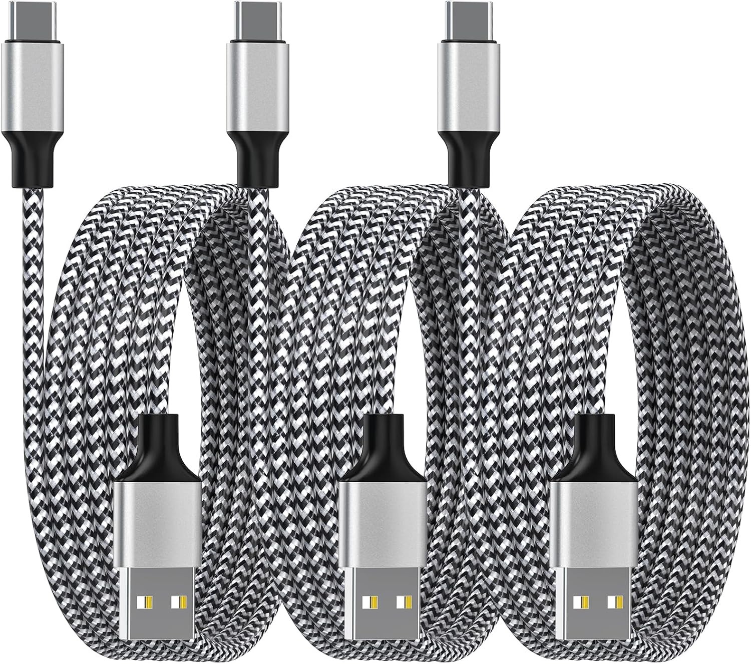 Car Carplay Cable Fast Charging for iPhone 16, [MFi Certified] 3Pack 3FT USB A t